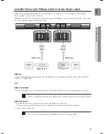 Предварительный просмотр 13 страницы Samsung HW-H551 User Manual