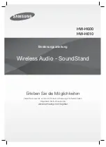 Предварительный просмотр 47 страницы Samsung HW-H600 User Manual