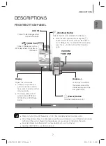 Предварительный просмотр 7 страницы Samsung HW-H760 User Manual