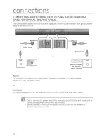 Предварительный просмотр 14 страницы Samsung HW-HM55C User Manual