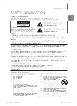 Предварительный просмотр 3 страницы Samsung HW-HM60 User Manual