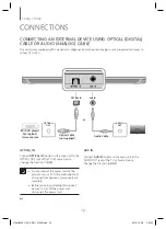 Предварительный просмотр 12 страницы Samsung HW-HM60 User Manual