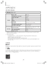 Предварительный просмотр 20 страницы Samsung HW-HM60 User Manual