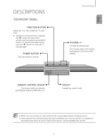 Предварительный просмотр 7 страницы Samsung HW-HM60C User Manual