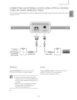 Предварительный просмотр 13 страницы Samsung HW-HM60C User Manual