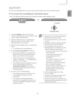 Предварительный просмотр 15 страницы Samsung HW-HM60C User Manual