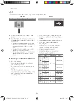 Предварительный просмотр 20 страницы Samsung HW-J250/ZA User Manual