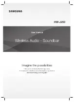 Samsung HW-J250 User Manual preview