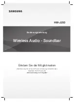 Предварительный просмотр 49 страницы Samsung HW-J250 User Manual