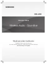 Предварительный просмотр 97 страницы Samsung HW-J250 User Manual