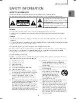 Предварительный просмотр 3 страницы Samsung HW-J370 User Manual