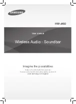 Preview for 1 page of Samsung HW-J460 User Manual