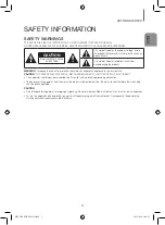 Предварительный просмотр 3 страницы Samsung HW-J470 User Manual