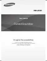 Preview for 1 page of Samsung HW-J6001 User Manual