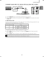 Предварительный просмотр 21 страницы Samsung HW-J7500 User Manual