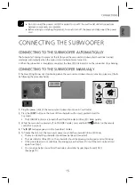 Предварительный просмотр 15 страницы Samsung HW-JM6000C User Manual