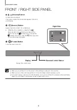 Предварительный просмотр 8 страницы Samsung HW-K369 User Manual