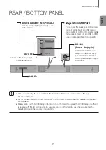 Предварительный просмотр 7 страницы Samsung HW-K390 User Manual