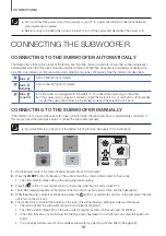 Предварительный просмотр 16 страницы Samsung HW-K390 User Manual