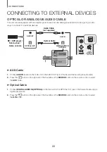 Предварительный просмотр 22 страницы Samsung HW-K390 User Manual