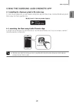 Предварительный просмотр 29 страницы Samsung HW-K390 User Manual