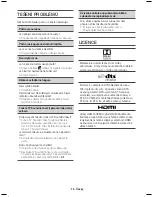 Предварительный просмотр 67 страницы Samsung HW-K430 User Manual