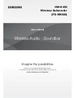 Samsung HW-K450 User Manual предпросмотр