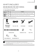 Предварительный просмотр 5 страницы Samsung HW-K560 User Manual