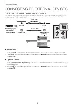 Предварительный просмотр 22 страницы Samsung HW-K560 User Manual