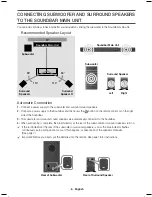 Предварительный просмотр 6 страницы Samsung HW-K950 User Manual