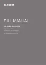 Samsung HW-M4501 Full Manual предпросмотр