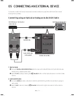 Предварительный просмотр 15 страницы Samsung HW-M550 User Manual