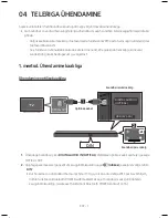 Предварительный просмотр 151 страницы Samsung HW-M550 User Manual