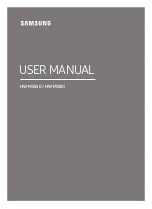 Preview for 1 page of Samsung HW-MS551 User Manual