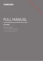 Предварительный просмотр 1 страницы Samsung HW-N400/XN Full Manual