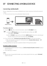 Предварительный просмотр 22 страницы Samsung HW-N550 Full Manual