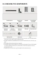 Предварительный просмотр 6 страницы Samsung HW-N950 Full Manual