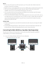 Предварительный просмотр 14 страницы Samsung HW-NM65C Full Manual