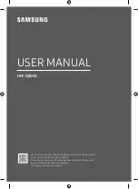 Samsung HW-Q800A User Manual preview