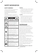 Preview for 2 page of Samsung HW-R650 User Manual