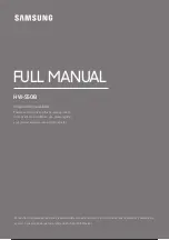 Предварительный просмотр 2 страницы Samsung HW-S50B/EN Full Manual