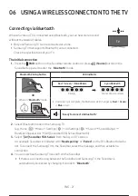 Предварительный просмотр 22 страницы Samsung HW-S50B/EN Full Manual