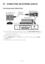 Предварительный просмотр 23 страницы Samsung HW-S50B Full Manual