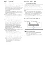 Предварительный просмотр 3 страницы Samsung HW-S800B User Manual