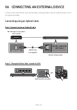 Предварительный просмотр 20 страницы Samsung HW-T400/XL Full Manual