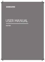 Предварительный просмотр 1 страницы Samsung HW-T415 User Manual