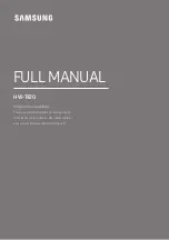 Samsung HW-T420 Full Manual предпросмотр