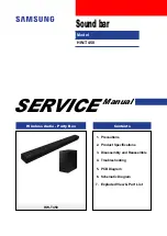 Samsung HW-T450 Service Manual предпросмотр