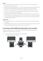 Предварительный просмотр 14 страницы Samsung HW-T45C Full Manual