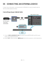 Предварительный просмотр 22 страницы Samsung HW-T47M Full Manual